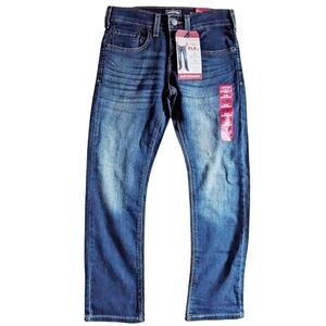 Signature by Levi Strauss Flex Denim Jeans Slim Straight boys size 10 Reg NWT